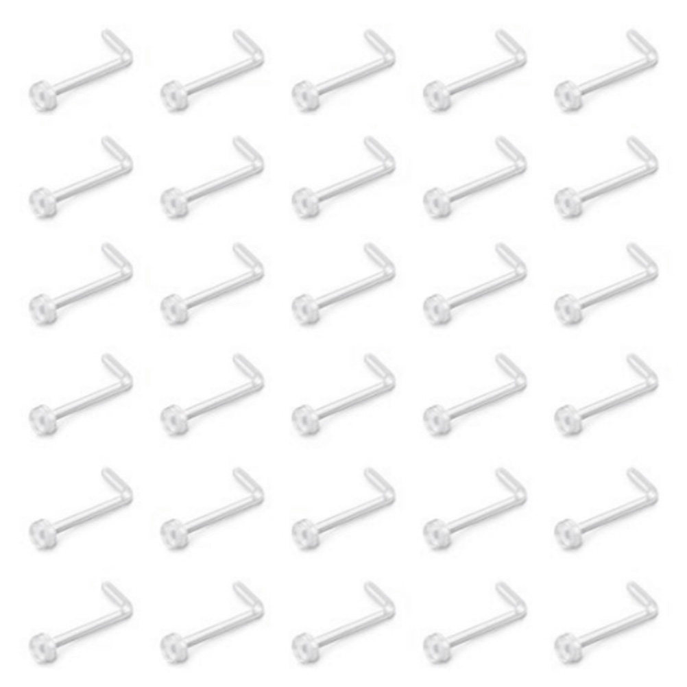 Body Jewelry Ideas - 60Pcs Grade Ring Set Acrylic Invisible