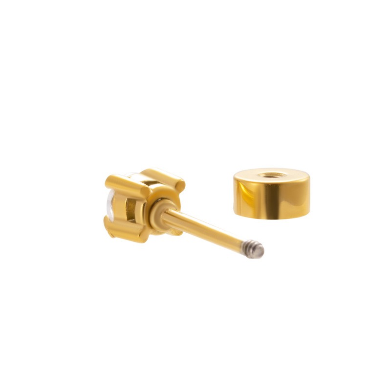 G23 Implant Grade Titanium Thr - Flat Back Labret Stud recension och pris