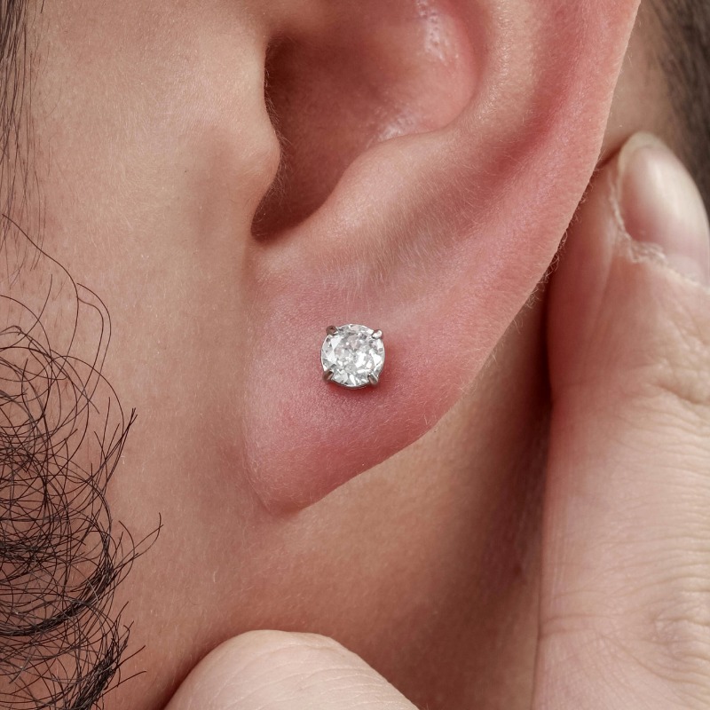 G23 Implant Grade Titanium Thr - Flat Back Labret Stud recension och pris