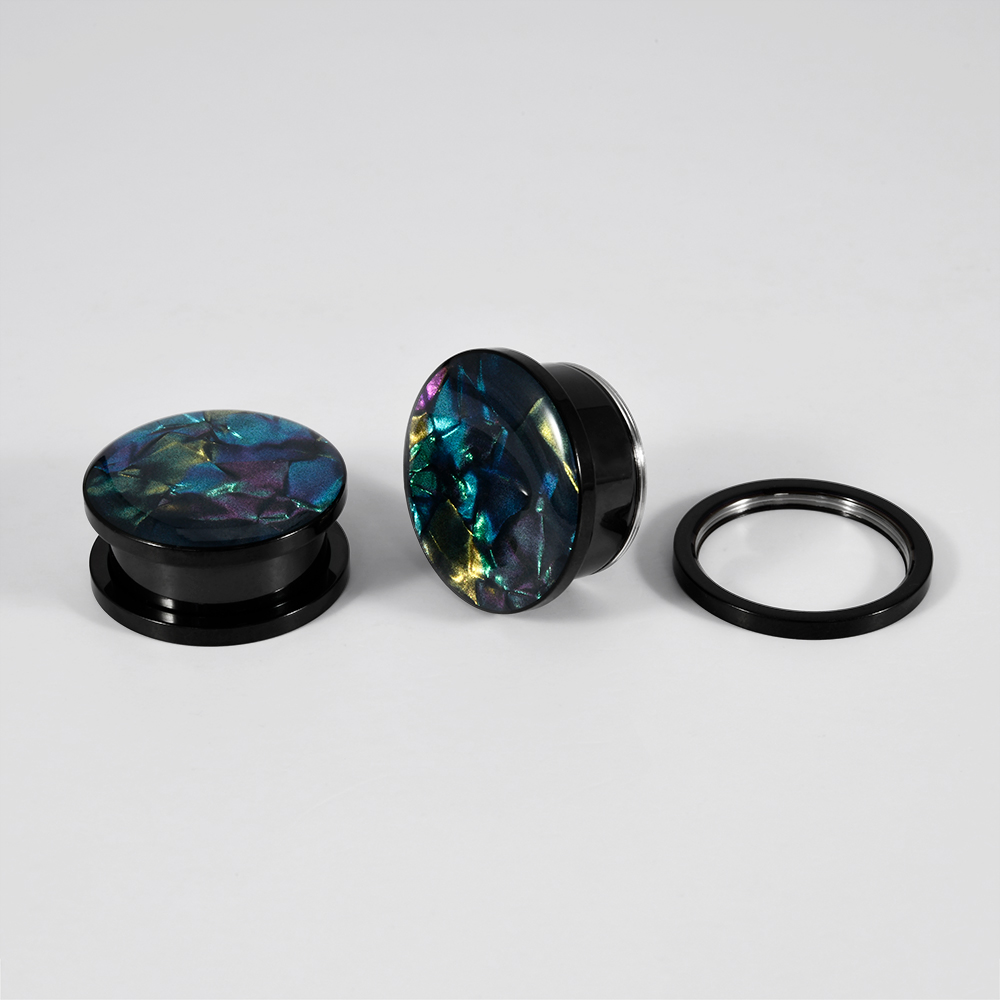 1PC Stainless Steel Mix Colors - Body Jewelry Gauges recension och pris