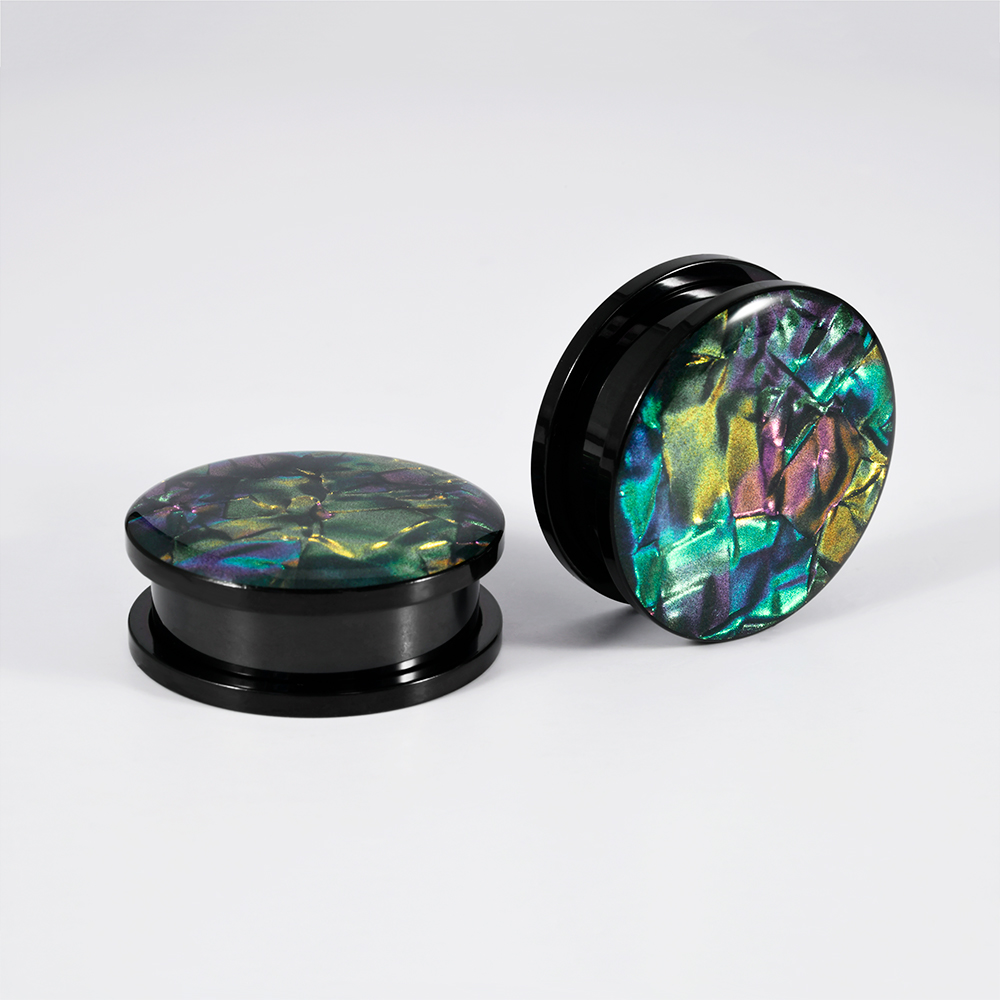 1PC Stainless Steel Mix Colors - Body Jewelry Gauges recension och pris
