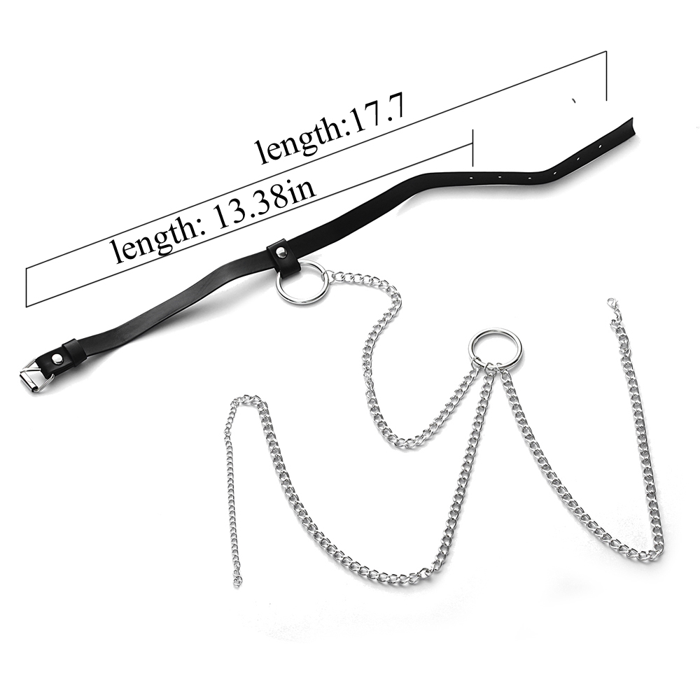 Sexy Body Chain Harness Goth C - Body Jewelry Goth recension och pris
