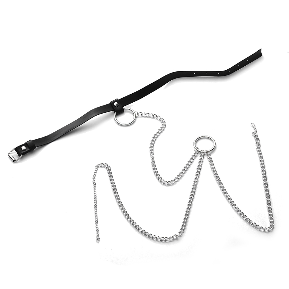 Sexy Body Chain Harness Goth C - Body Jewelry Goth recension och pris