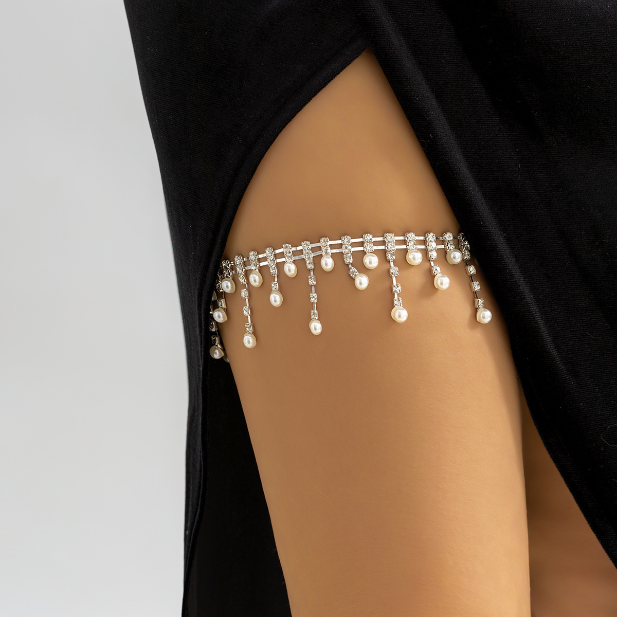 Beaded Pearl Leg Chain for Wom - Body Jewelry Leg Chain recension och pris