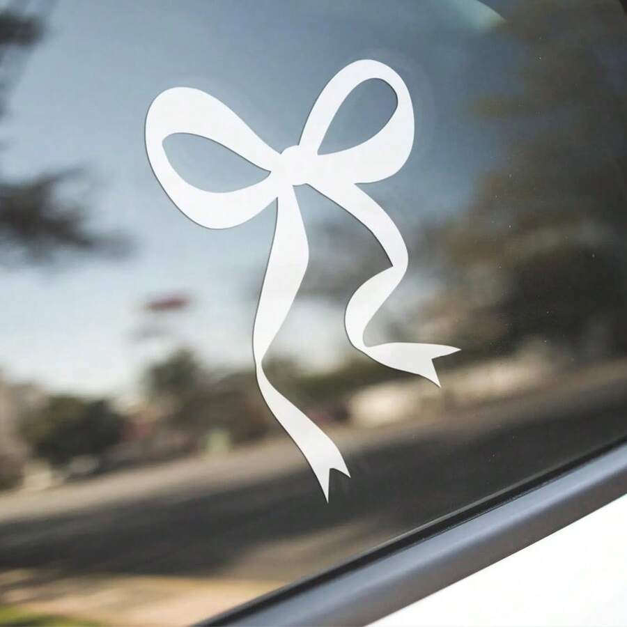 1 Pc Bow Car Decal, Vinyl Girl - Body Jewelry Rings recension och pris
