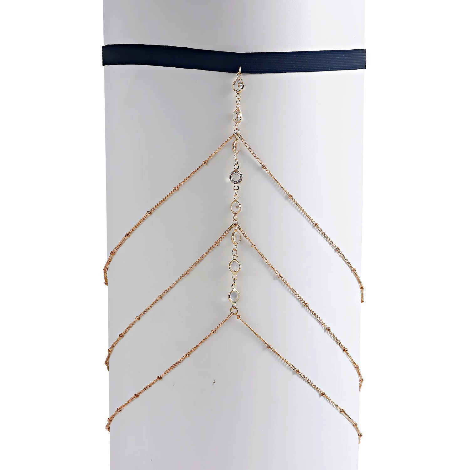 2025 New Women Bohemian Thigh  - Body Jewelry Leg Chain recension och pris