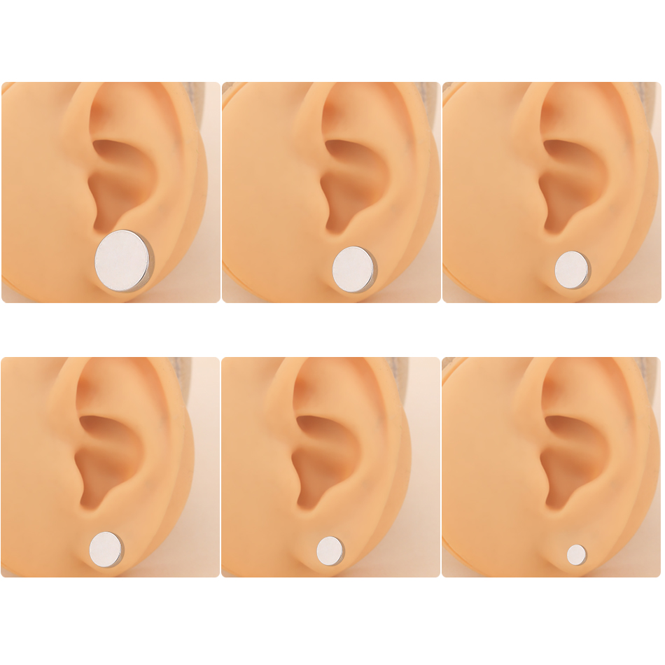 1Pair Stainless Steel Ear Tunn - Body Jewelry Gauges recension och pris