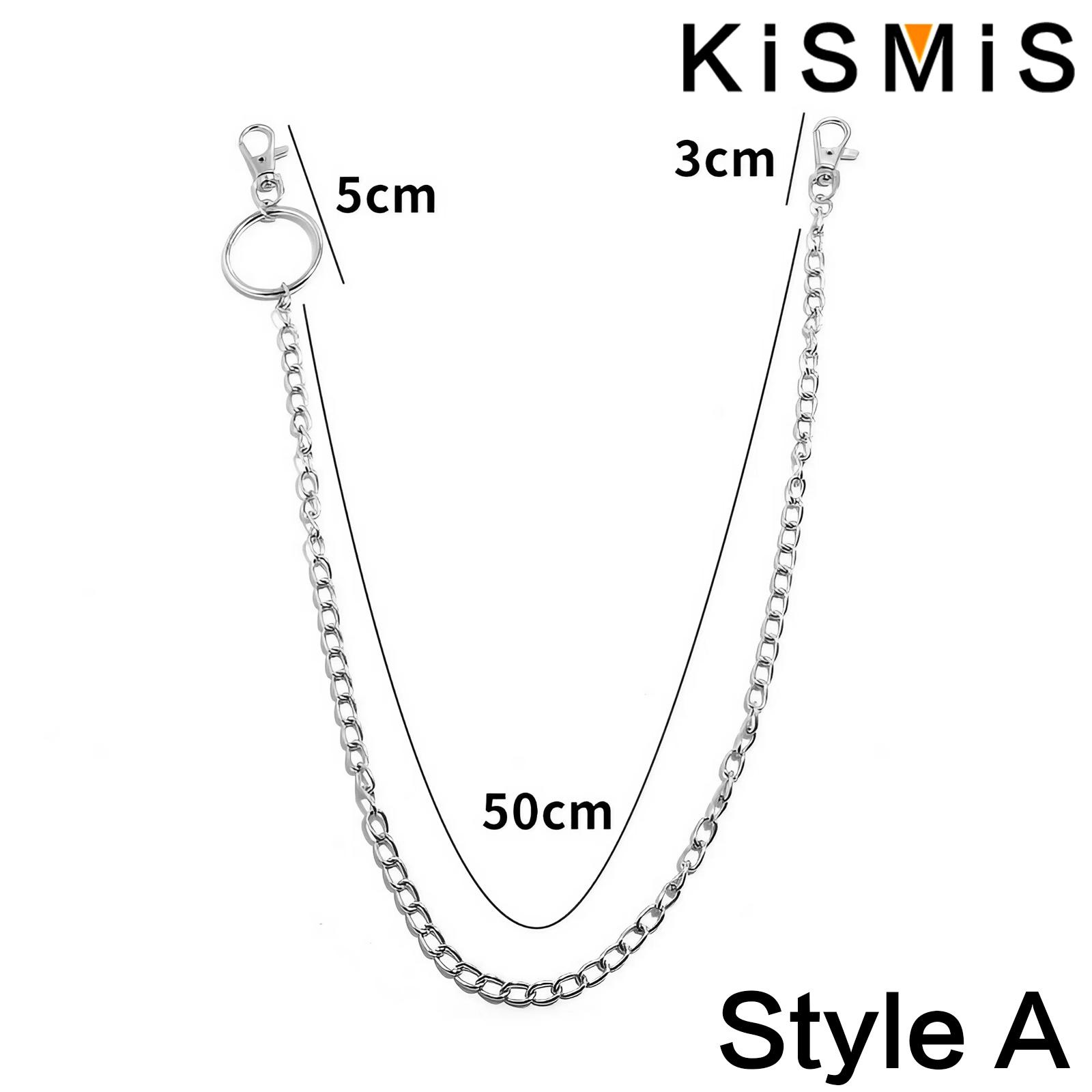 KISMIS 1PC Punk Street keychai - Body Jewelry Leg Chain recension och pris