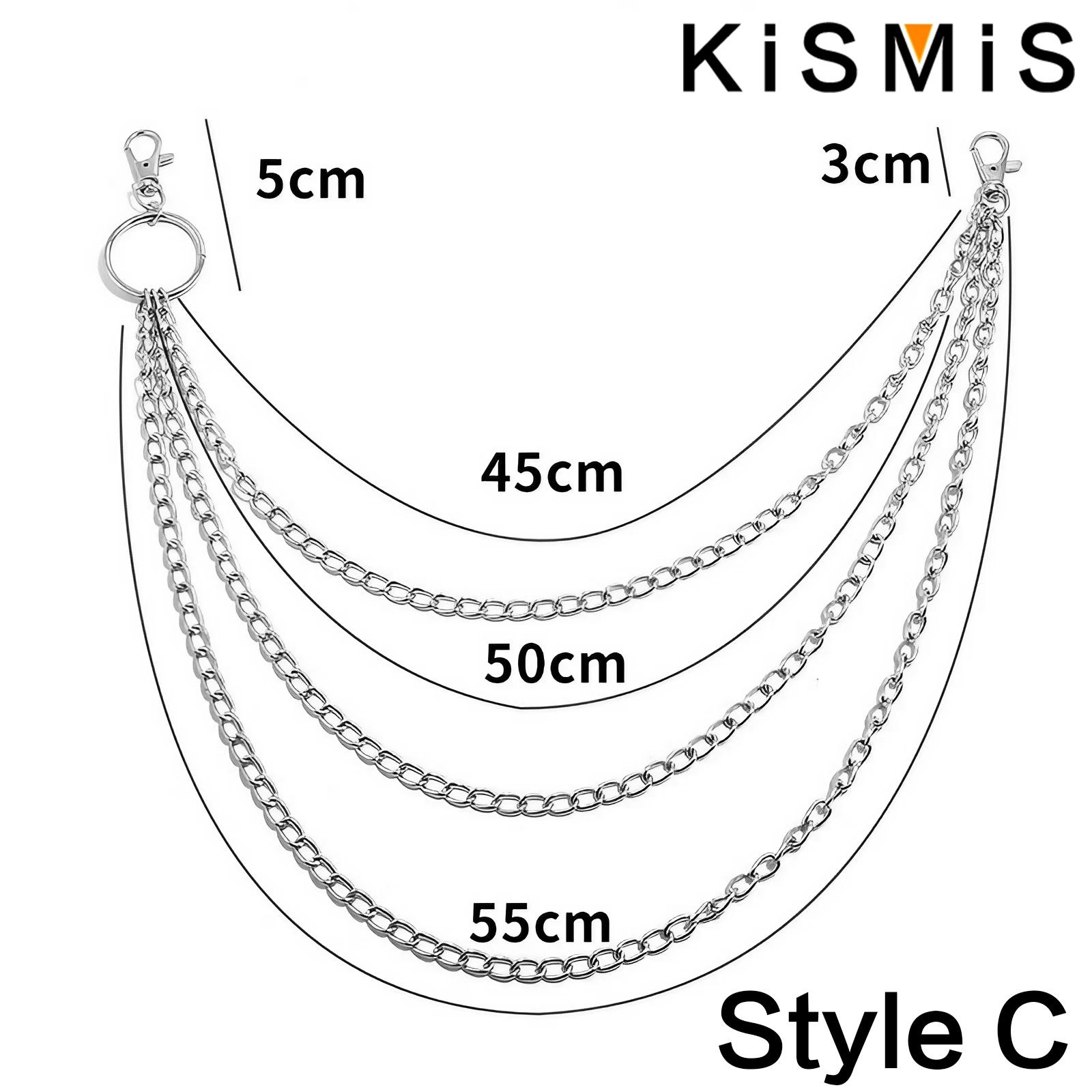 KISMIS 1PC Punk Street keychai - Body Jewelry Leg Chain recension och pris