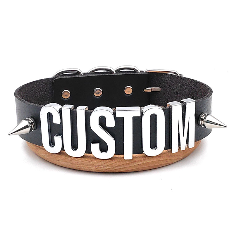Punk Rivet Customized Letters  - Body Jewelry Goth recension och pris