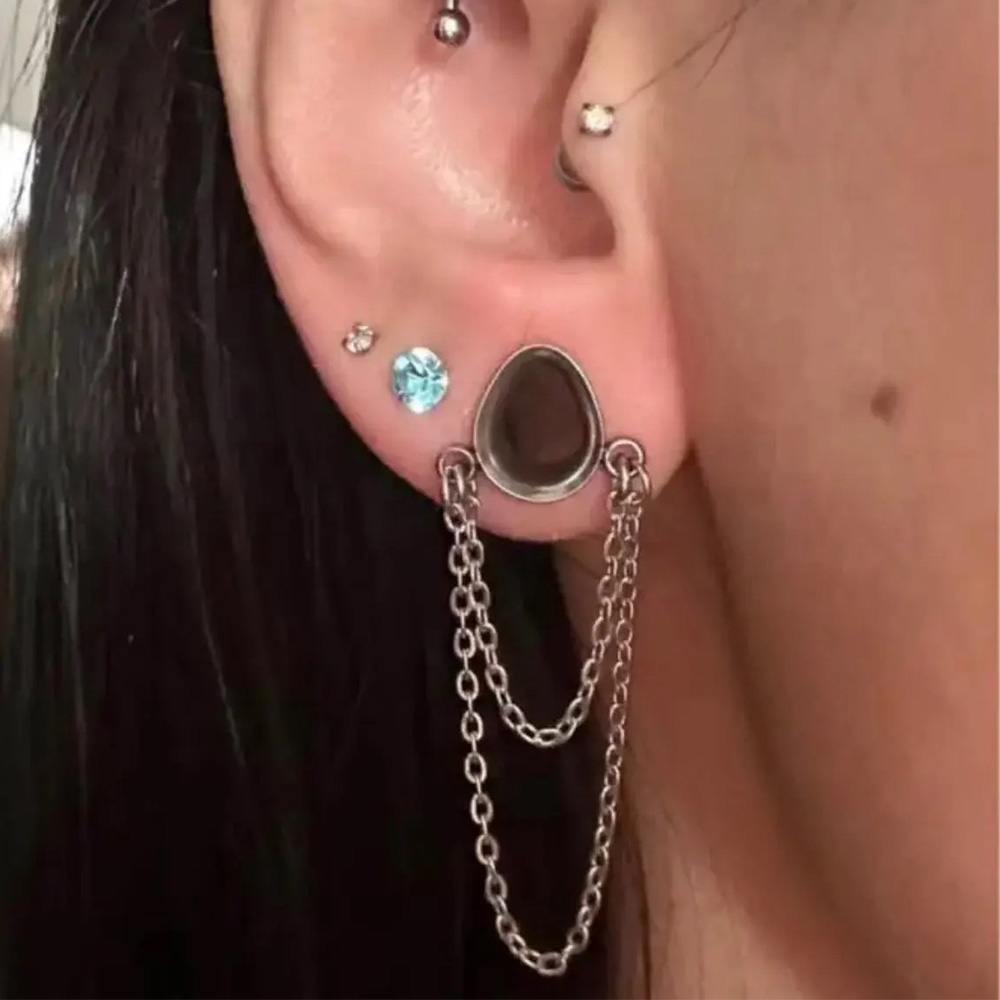 Osbourney 2PCS Stainless Steel - Body Jewelry Gauges recension och pris