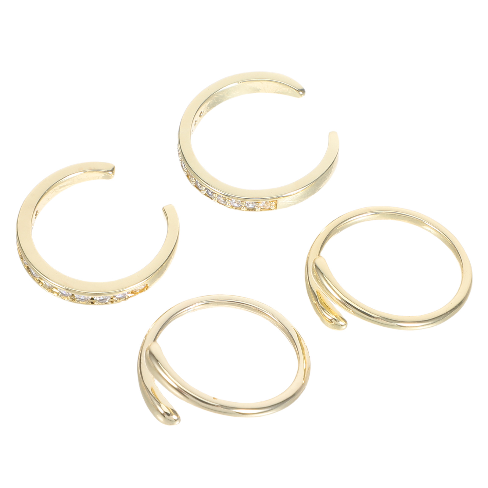 4Pcs Adjustable Toe Rings for  - Body Jewelry Rings recension och pris