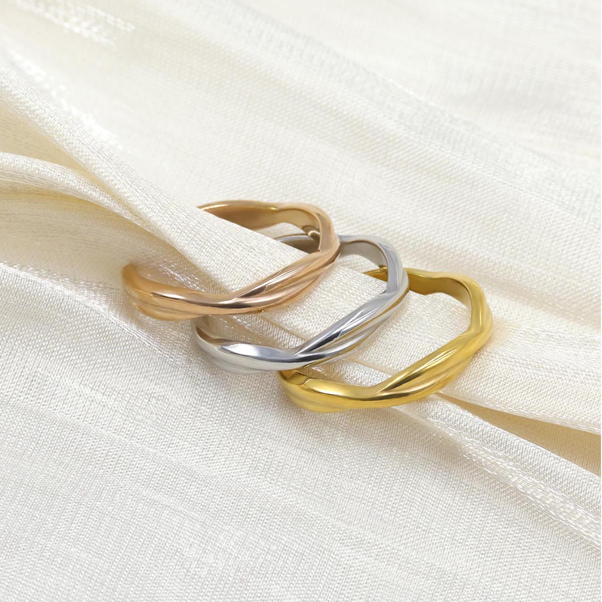 1Pc/3Pcs Simple Stainless Stee - Body Jewelry Rings recension och pris