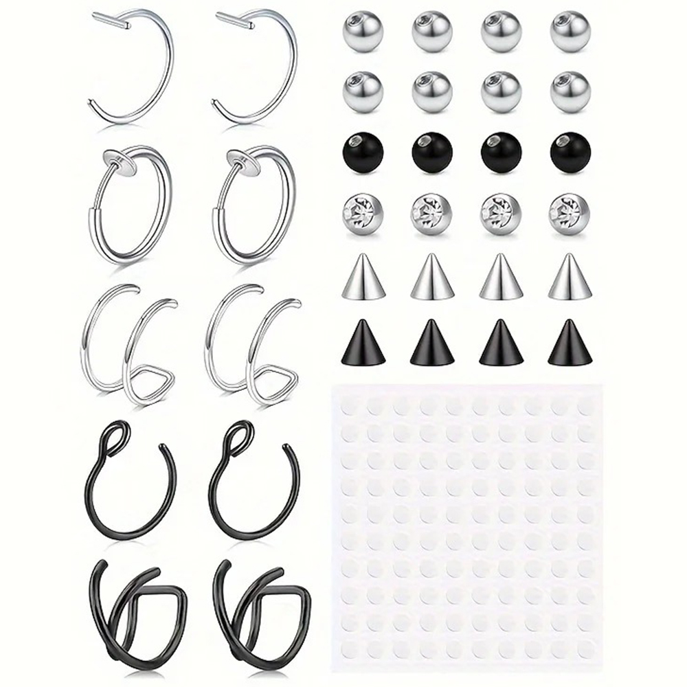Fake Piercings Fake Lip Ring F - Body Jewelry Rings recension och pris