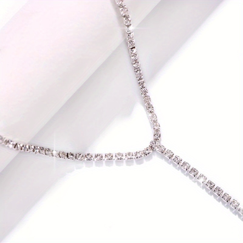 1 piece of sparkling rhineston - Body Jewelry Leg Chain recension och pris