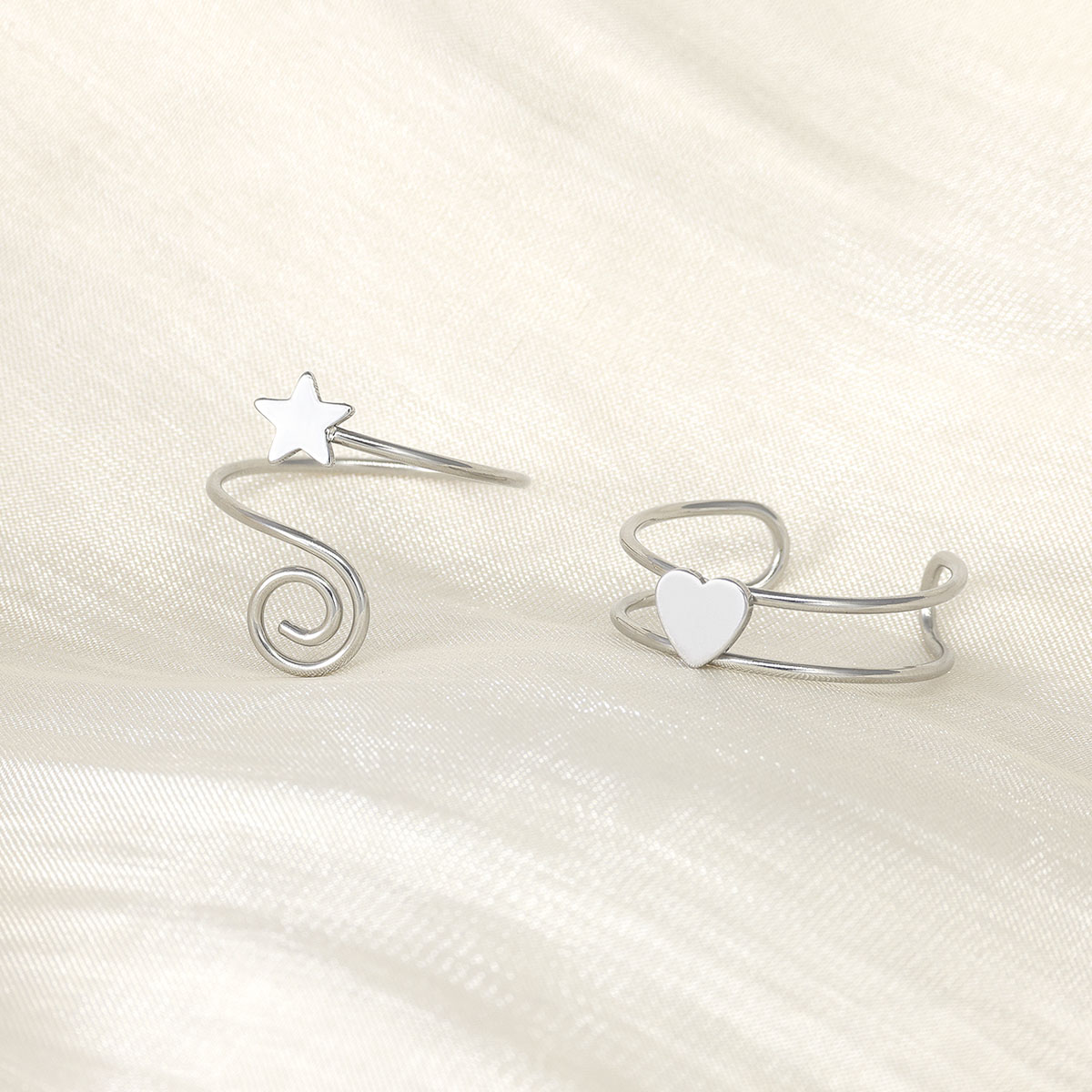 Adjustable Heart Star Toe Ring - Body Jewelry Rings recension och pris