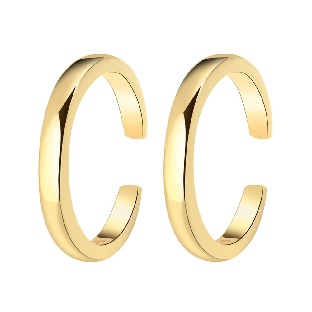 2Pcs Adjustable Open Rings for - Body Jewelry Rings recension och pris