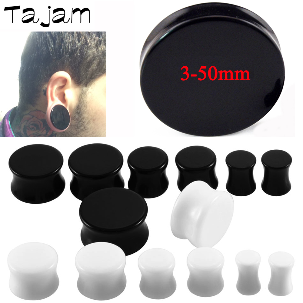 1 Pair 3mm-50mm Big Size Solid - Body Jewelry Gauges recension och pris