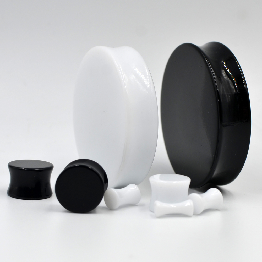 1 Pair 3mm-50mm Big Size Solid - Body Jewelry Gauges recension och pris