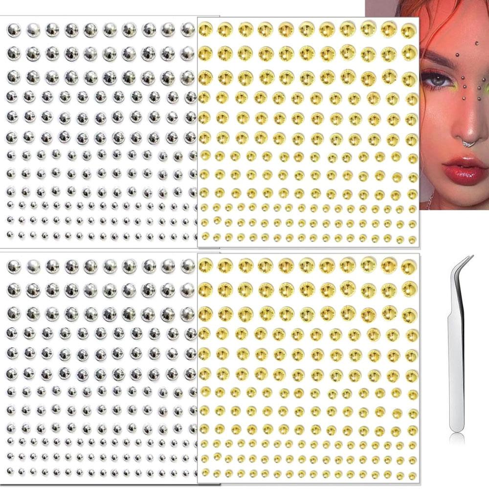 661Pcs Set Face Fake Piercings - Body Jewelry Rings recension och pris