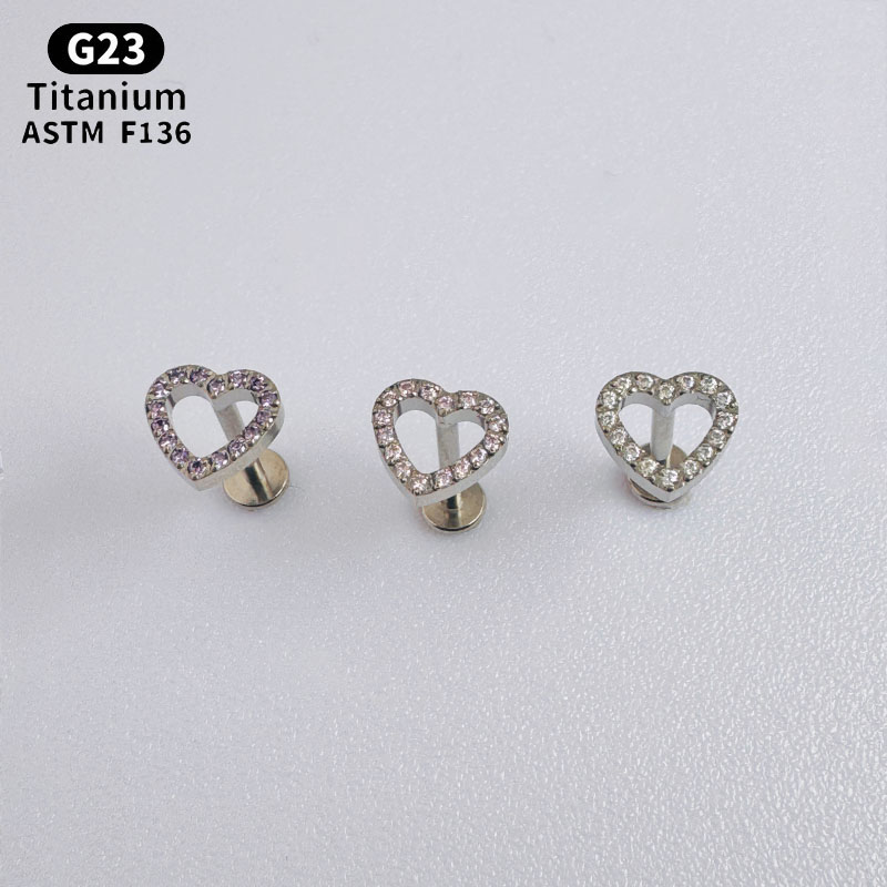 NORYAN ASTM F136 Titanium Mini - Flat Back Labret Stud recension och pris