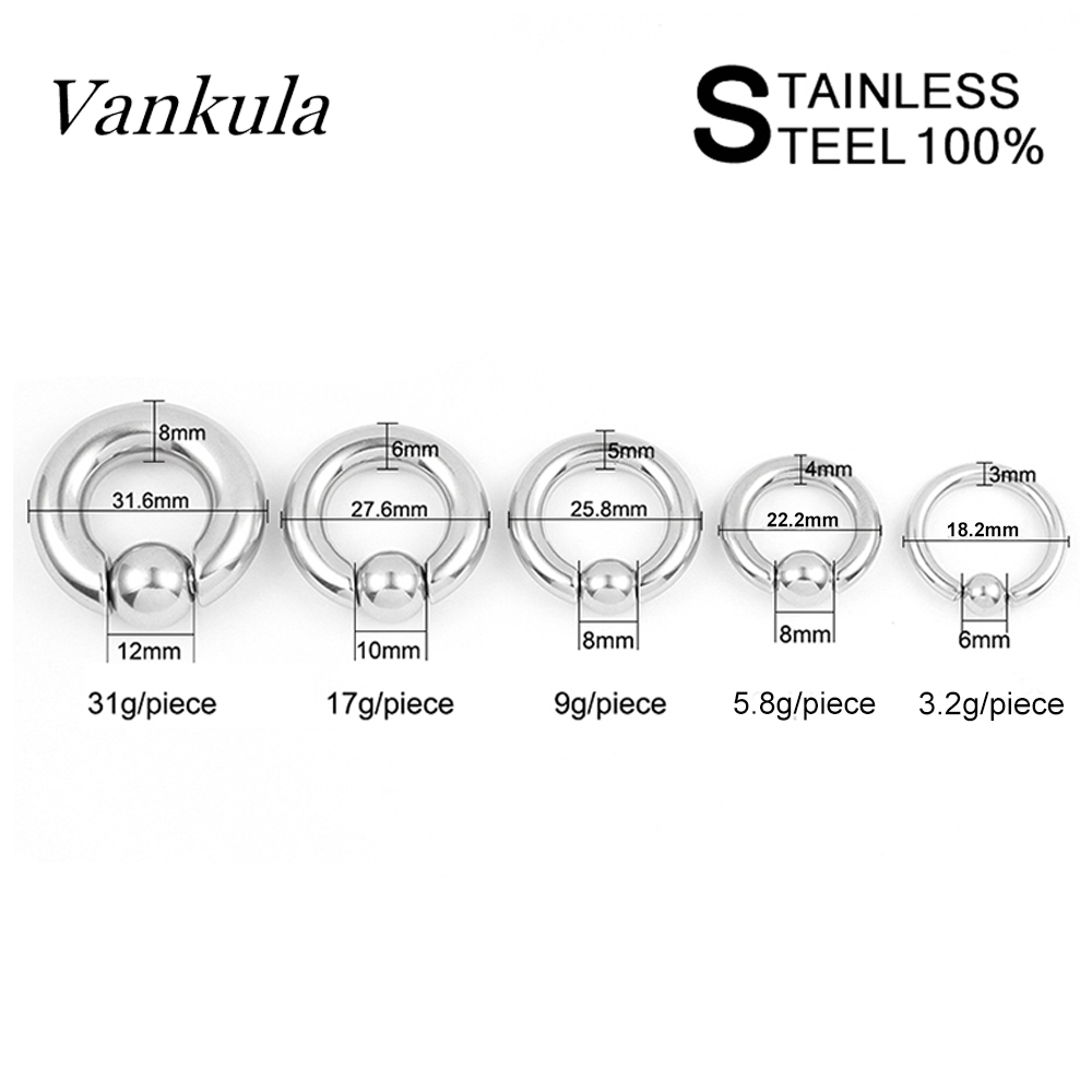 Vankula 2pcs Ear Plug Tunnels  - Body Jewelry Gauges recension och pris