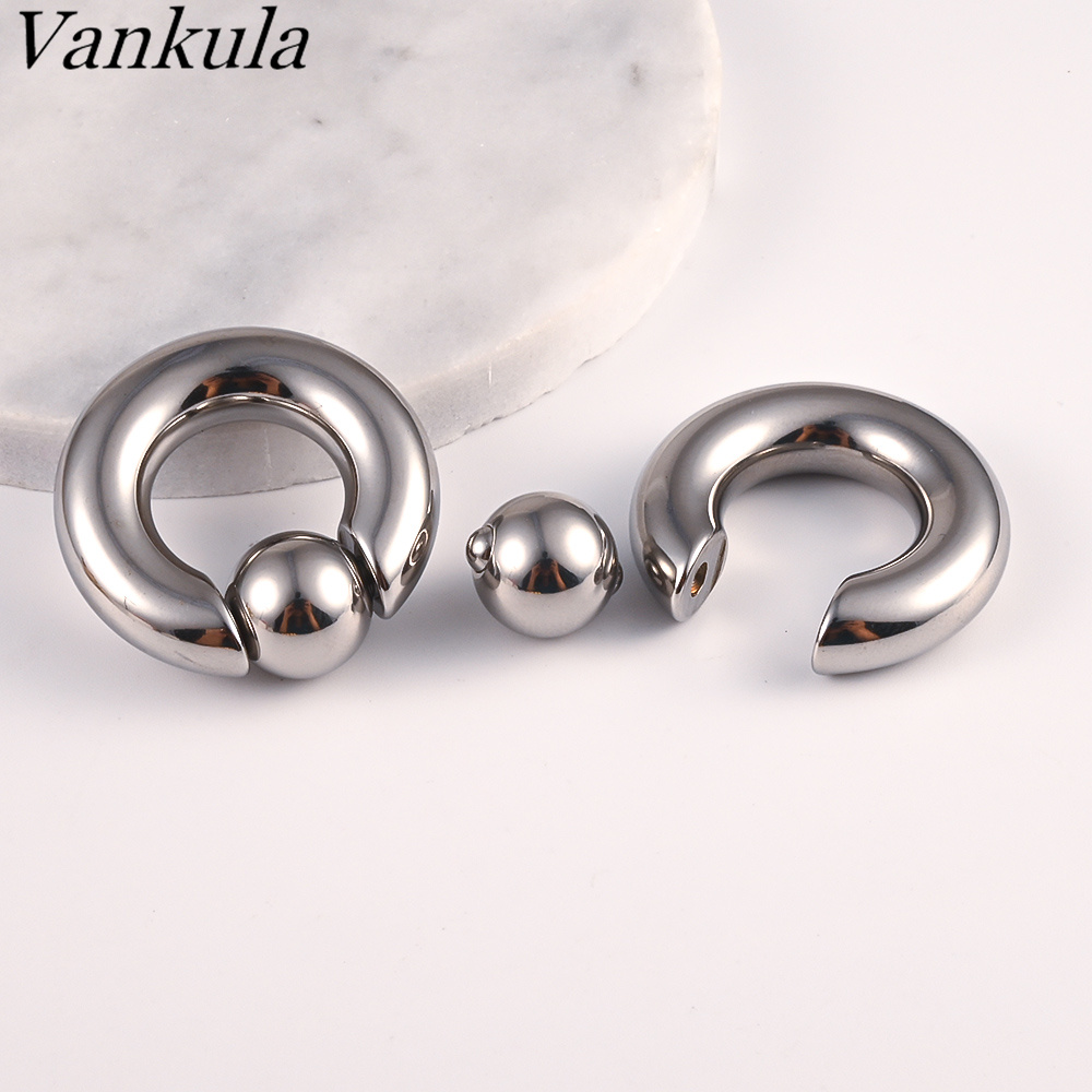 Vankula 2pcs Ear Plug Tunnels  - Body Jewelry Gauges recension och pris