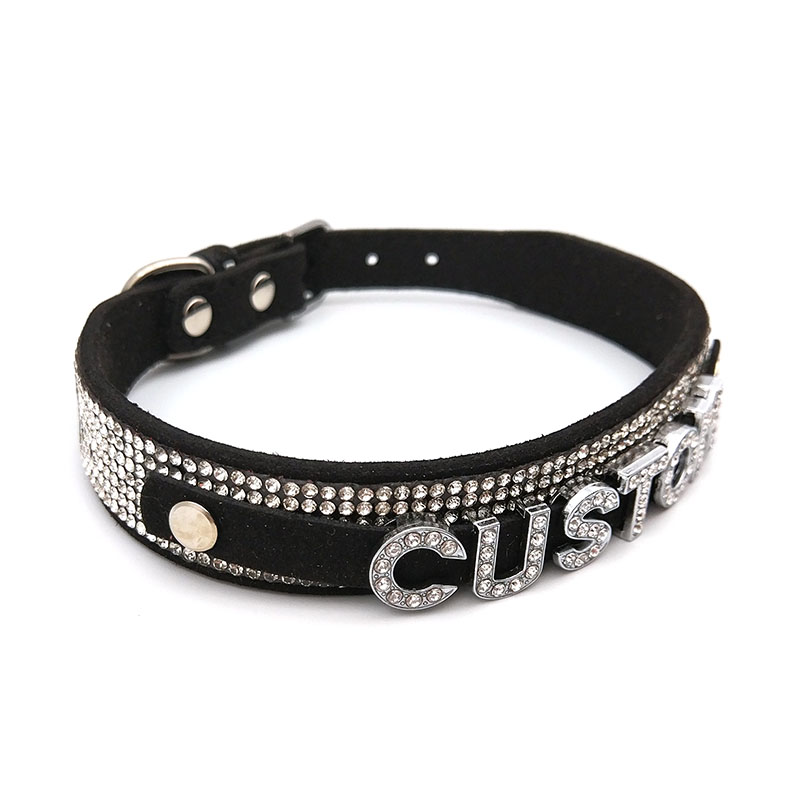 Shiny Rhinestone Letters Custo - Body Jewelry Goth recension och pris