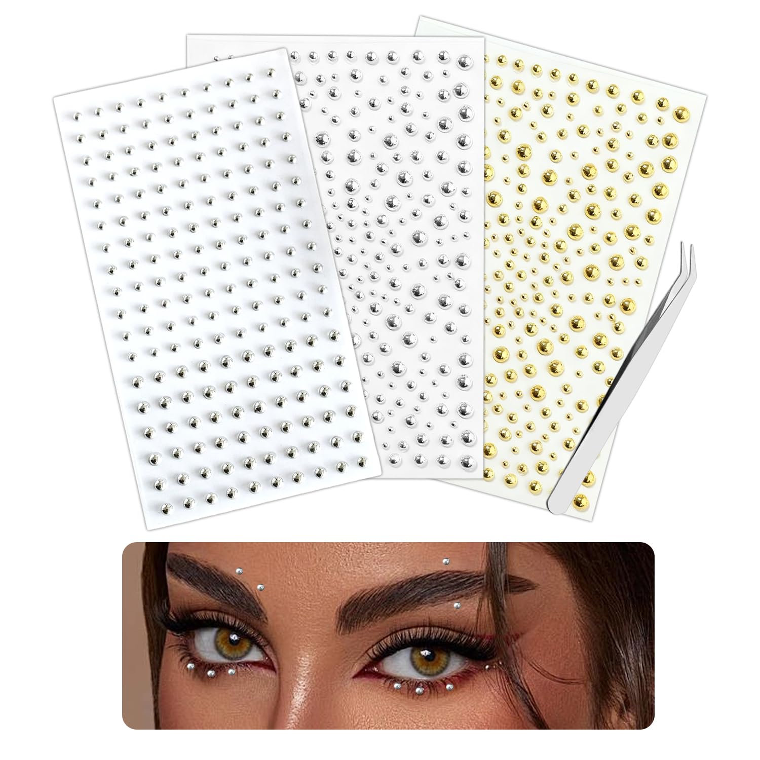Face Body Ring Stickers Self A - Body Jewelry Rings recension och pris