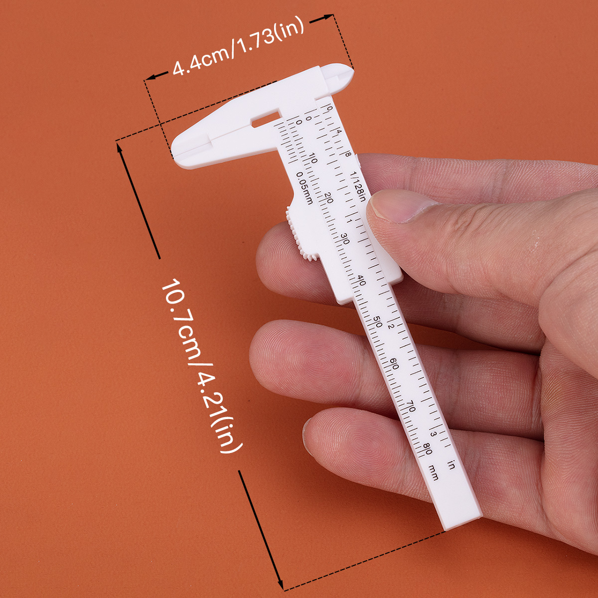 0-80mm Sliding Vernier Caliper - Body Jewelry Gauges recension och pris