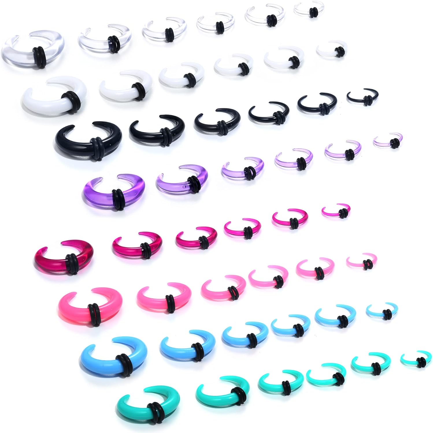 Florideco 4G-14G Acrylic Septu - Body Jewelry Gauges recension och pris