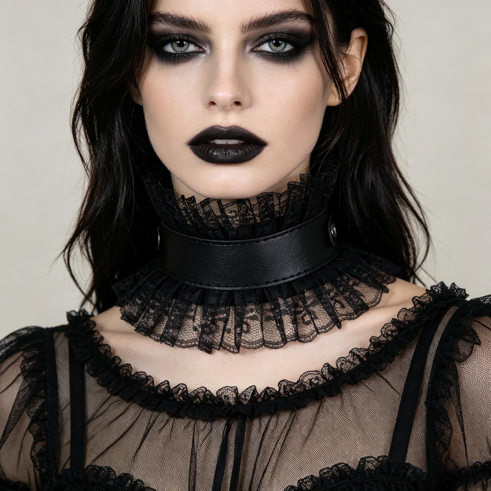 Women Vintage Fake Collar Goth - Body Jewelry Goth recension och pris